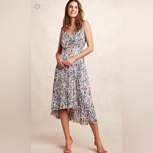 Plenty by Tracy Reese x Anthropologie Morgan Pleated
Multi-Speckle Midi Dress